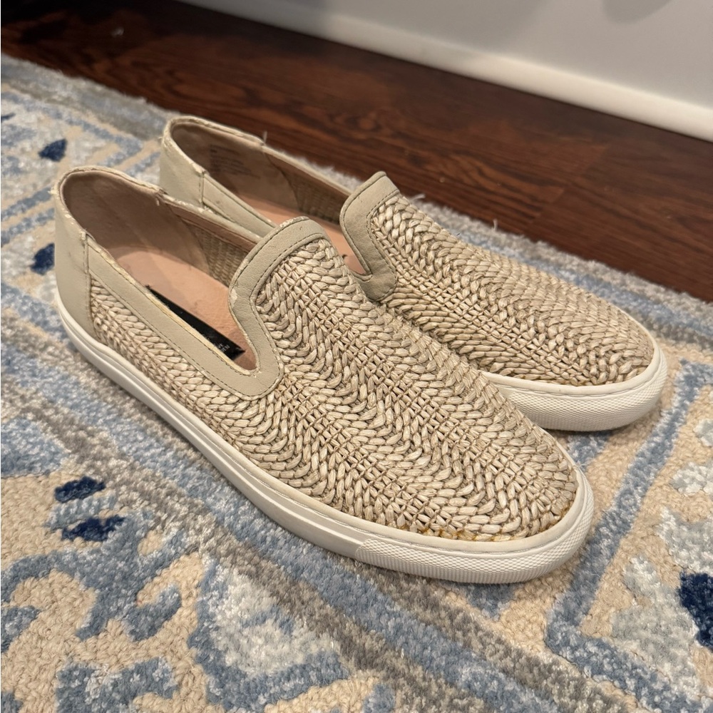 Steve Madden Woven Slip-On Sneakers